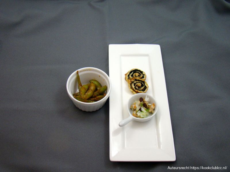 Edamame (groen sojaboontjes)
