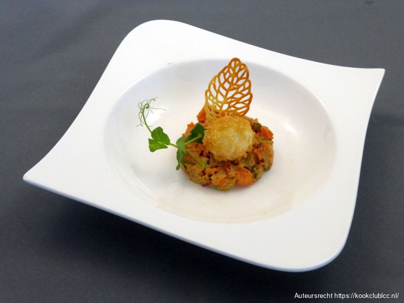 Wortel steak tartare
