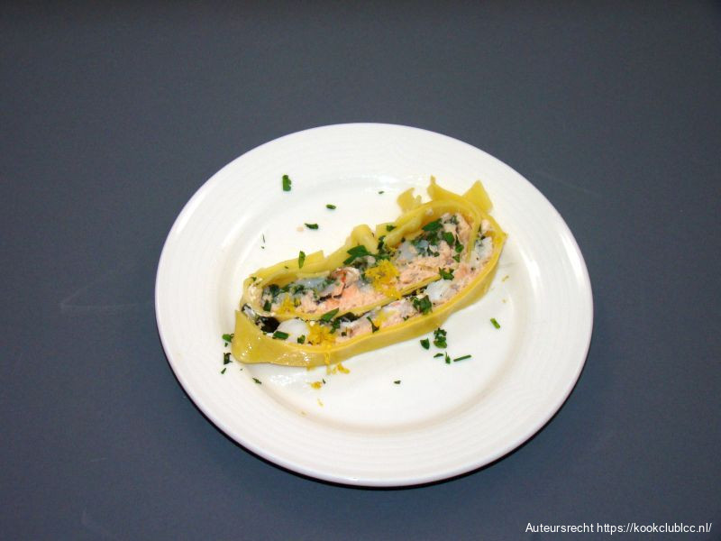Vis lasagne