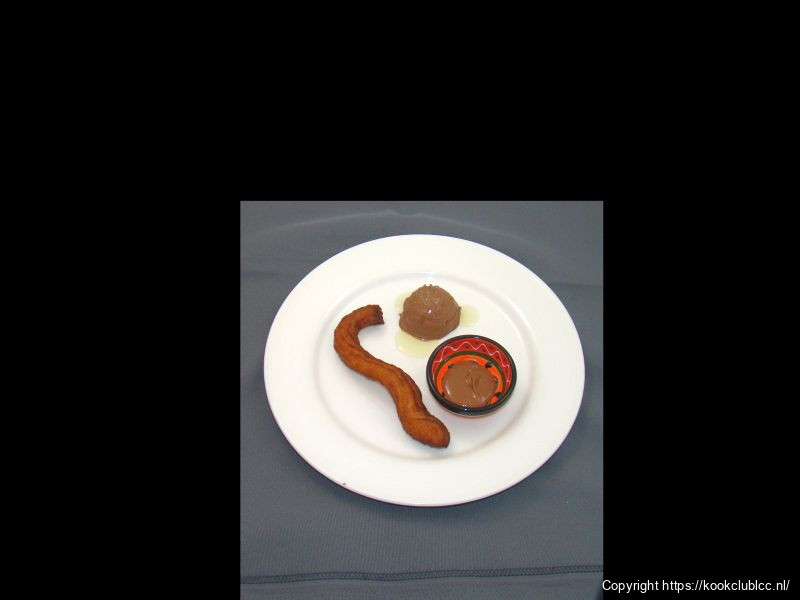 Leche Frita (gebakken melk), Churros en Chocolade ijs