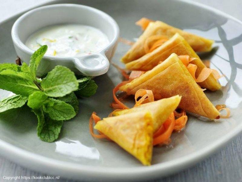 Tomaten samosa